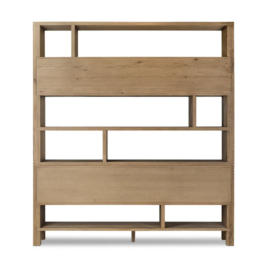 Noeline Wide Bookcase - Image 11