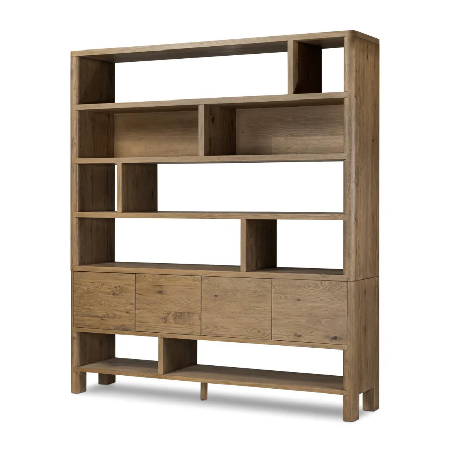 Noeline Wide Bookcase - Image 2