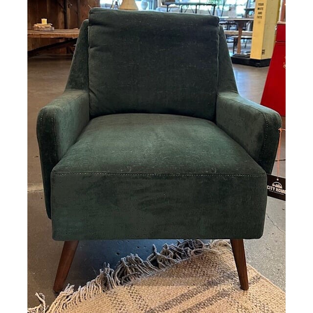 Popper Accent Chair in Jasper Green