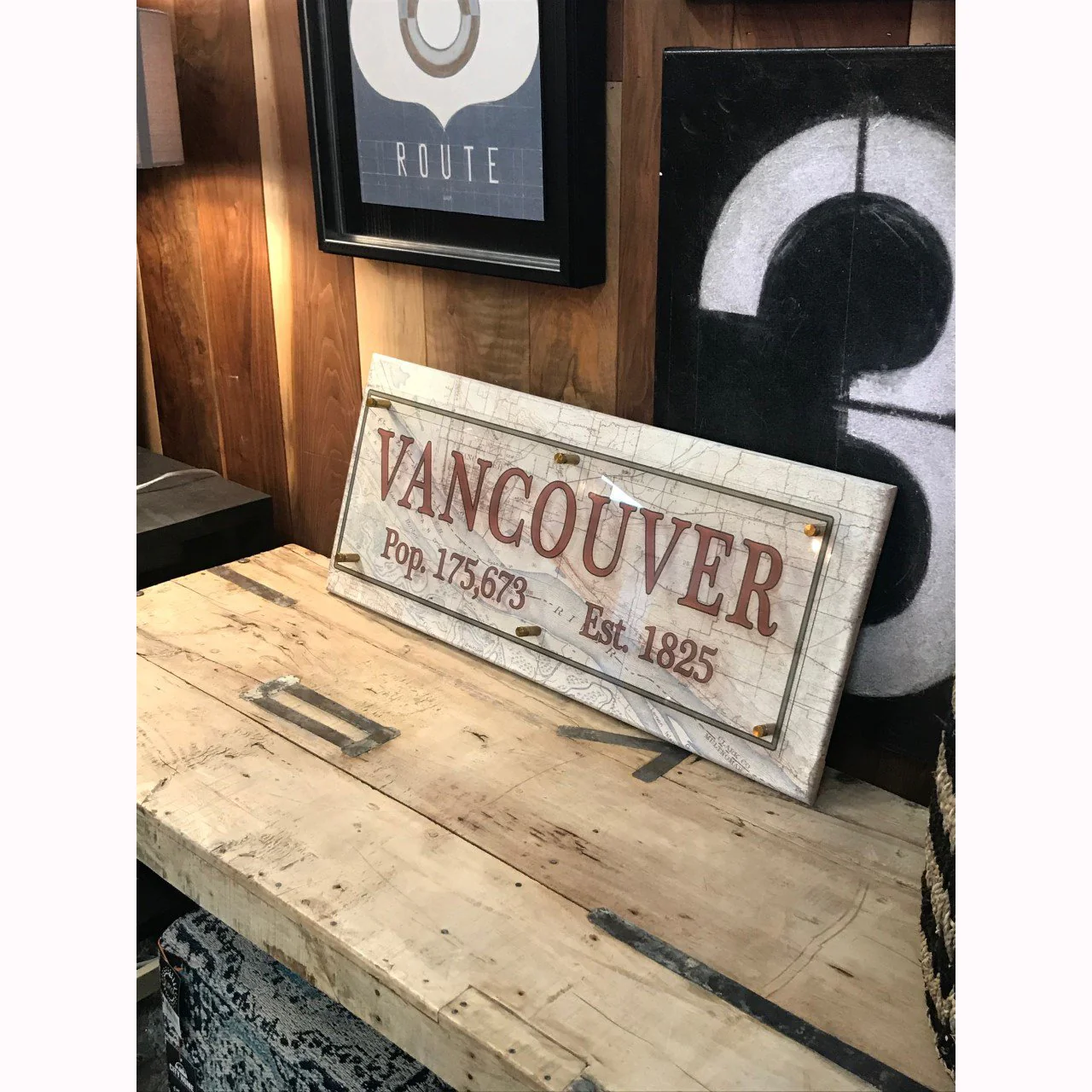 Lucite City Map Sign - Image 4