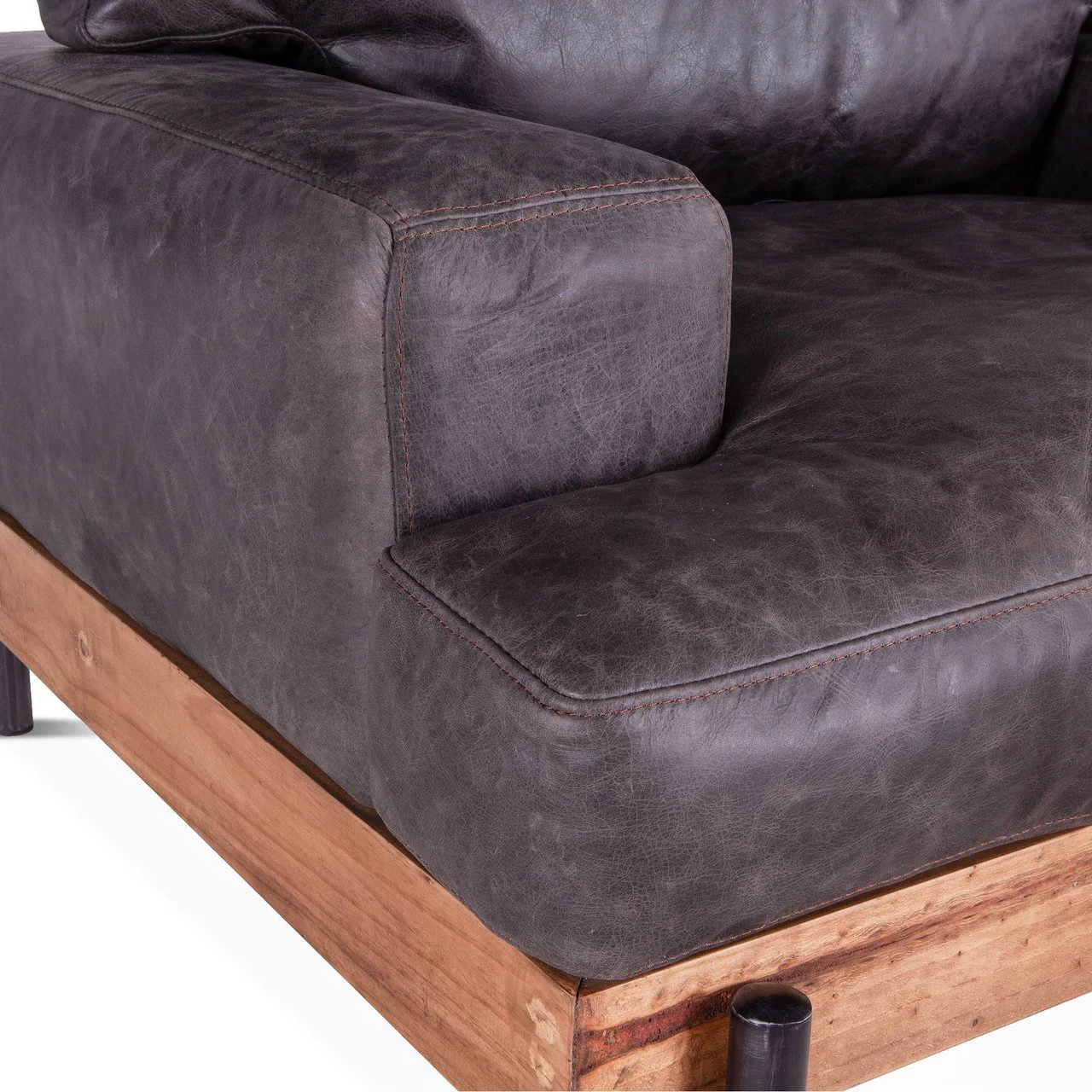 Portofino Leather Arm Chair - Image 6