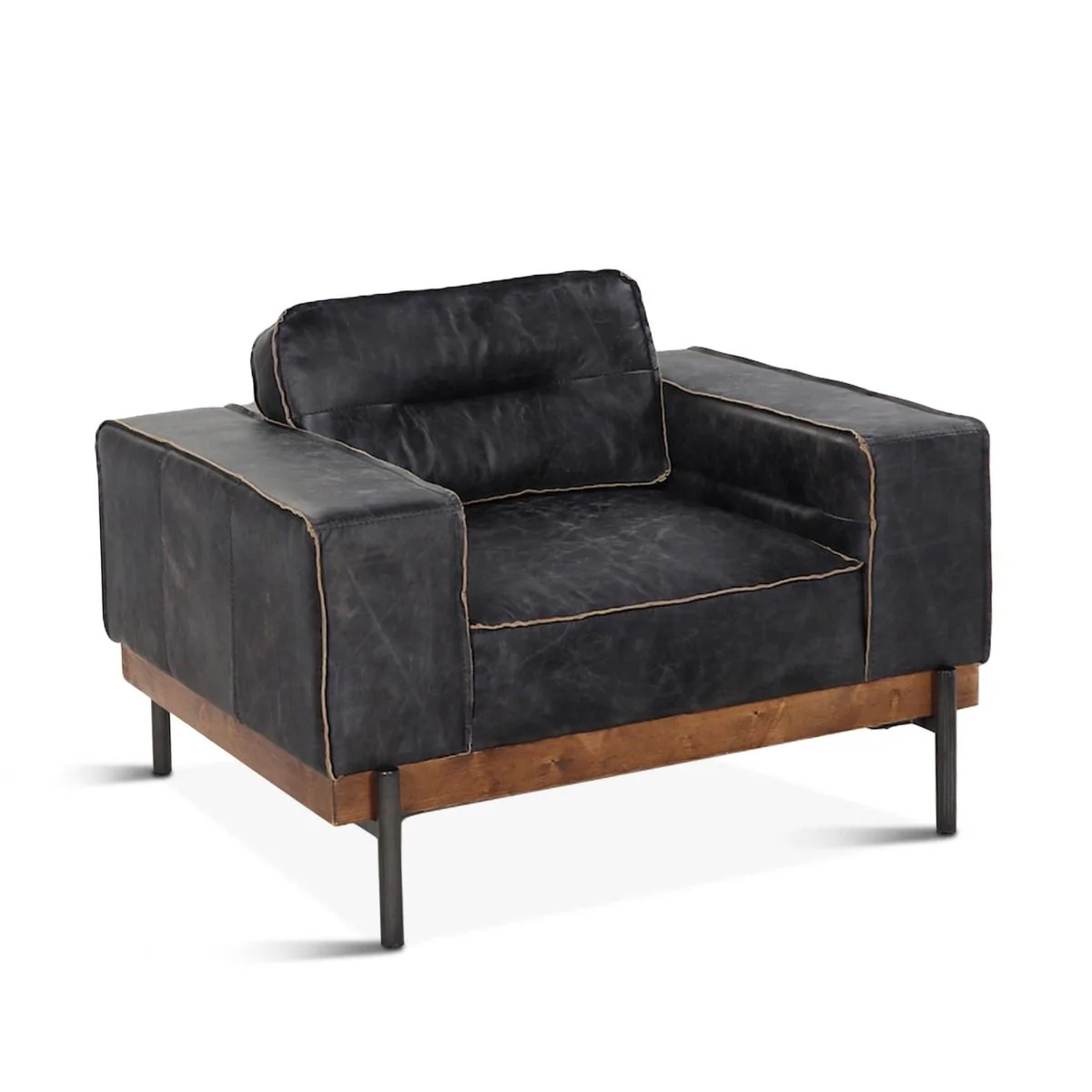 Portofino Leather Arm Chair - Image 7