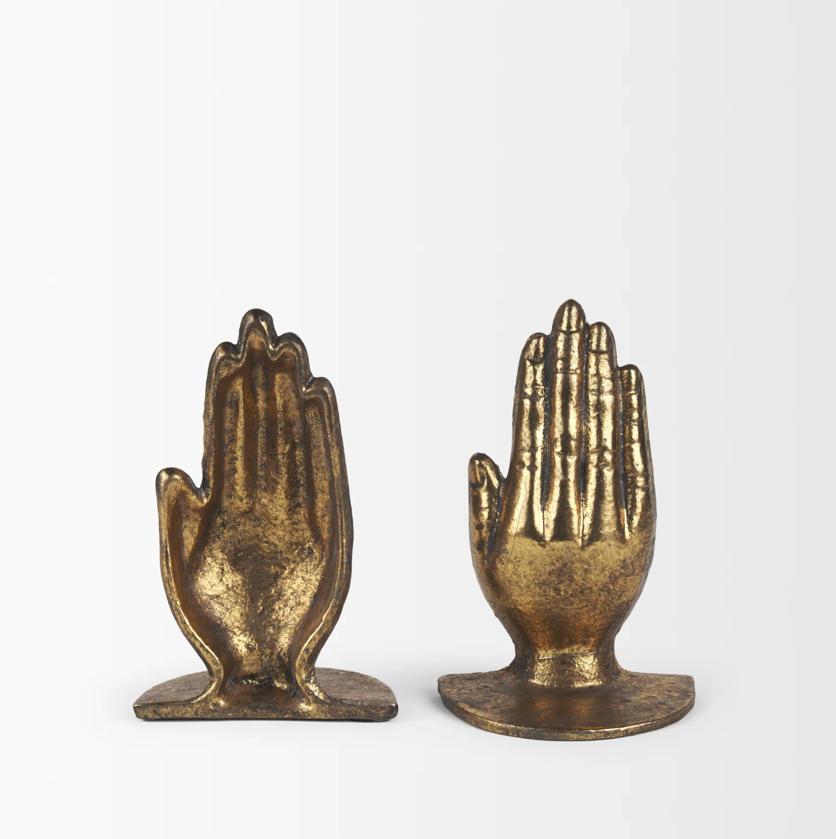 Praying Hands Bookends