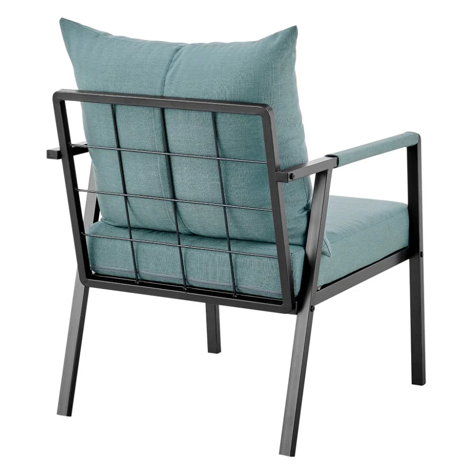 Rivano Fabric Outdoor Accent Armchair - Image 19