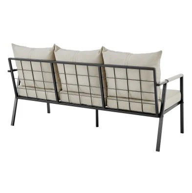 Rivano Fabric Outdoor Sofa 3 Seater - Image 19