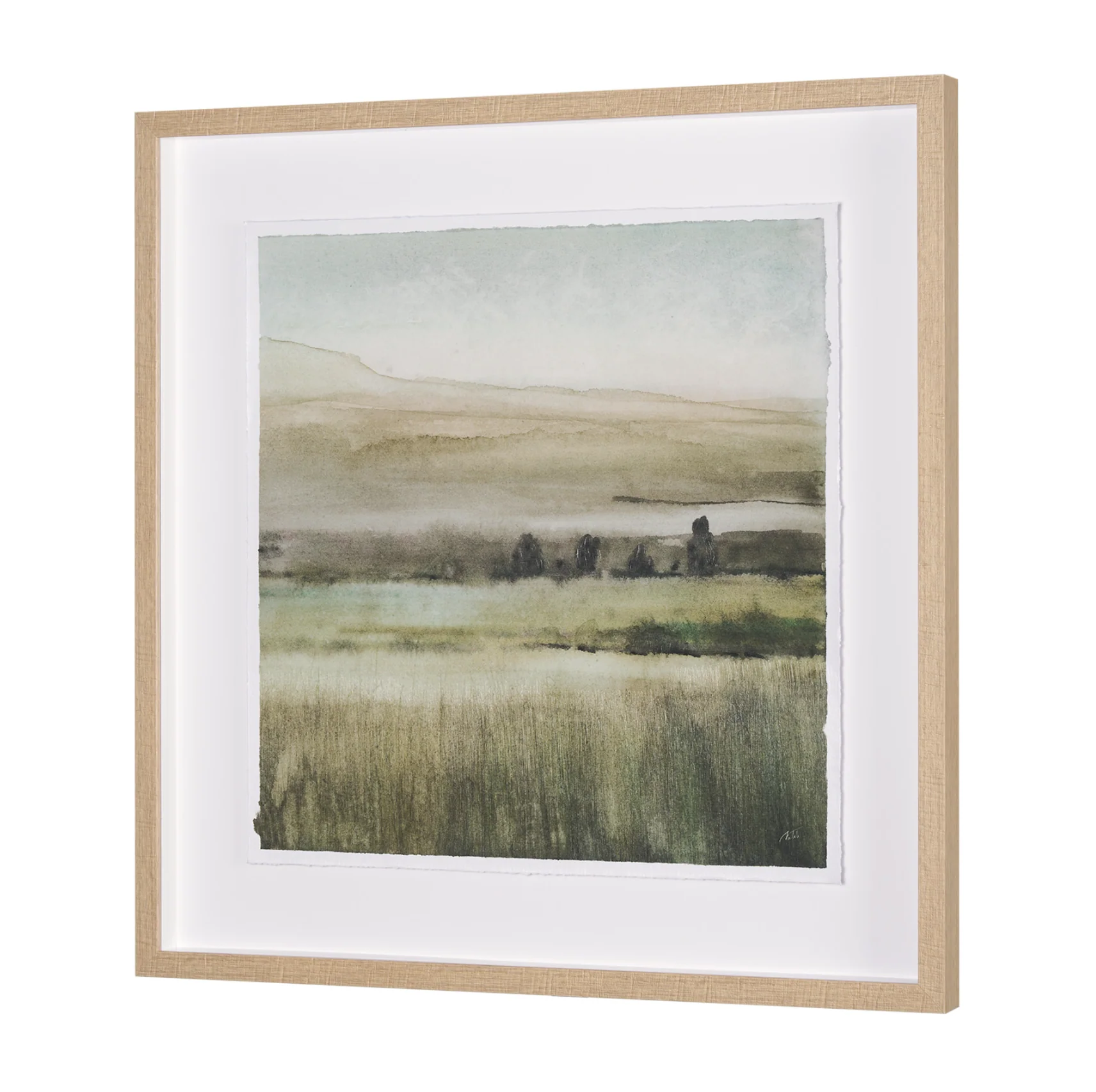 Rolling Fields Framed Art Print - Image 9