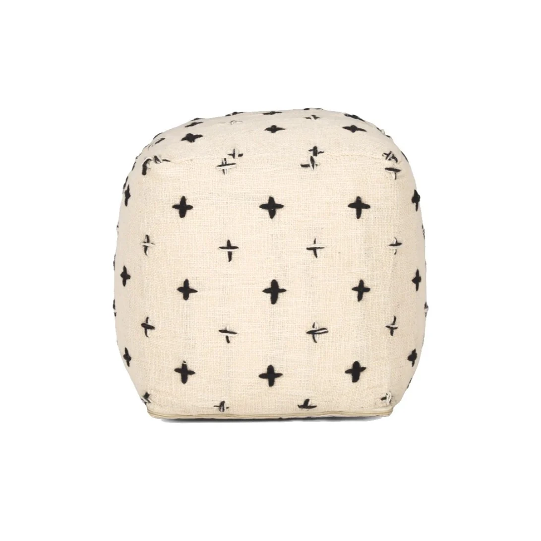 Saanvi Wool Pouf
