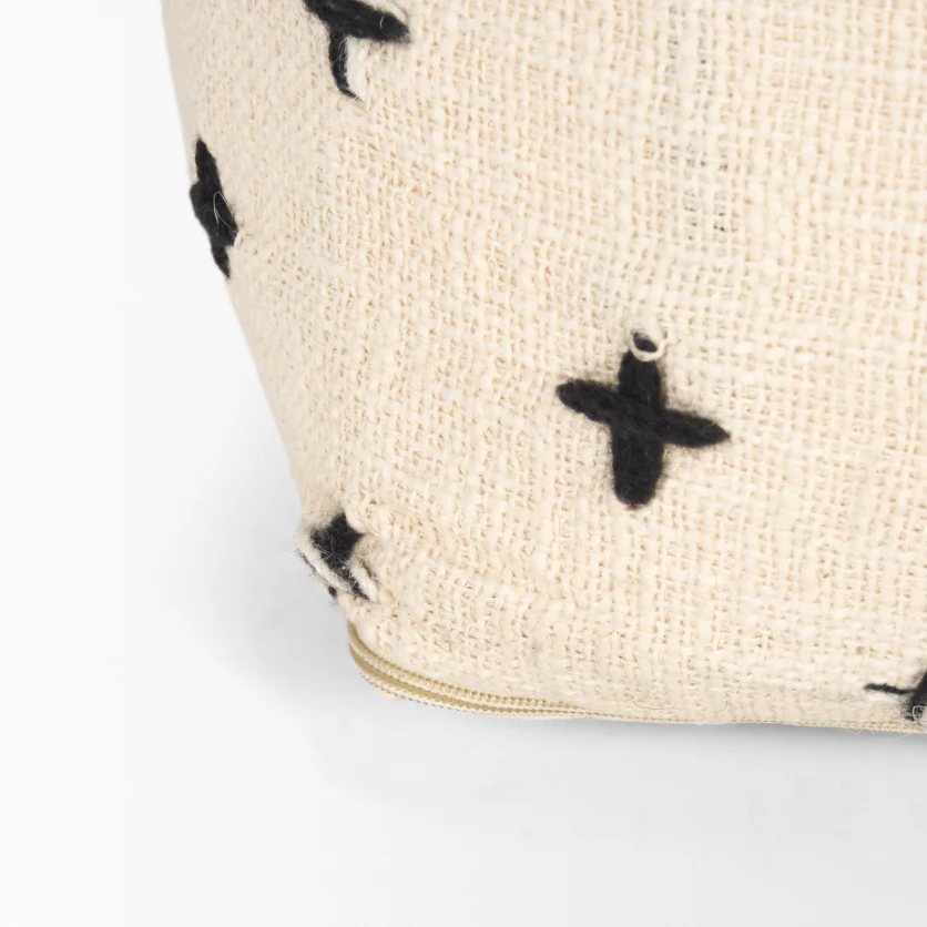 Saanvi Wool Pouf - Image 6