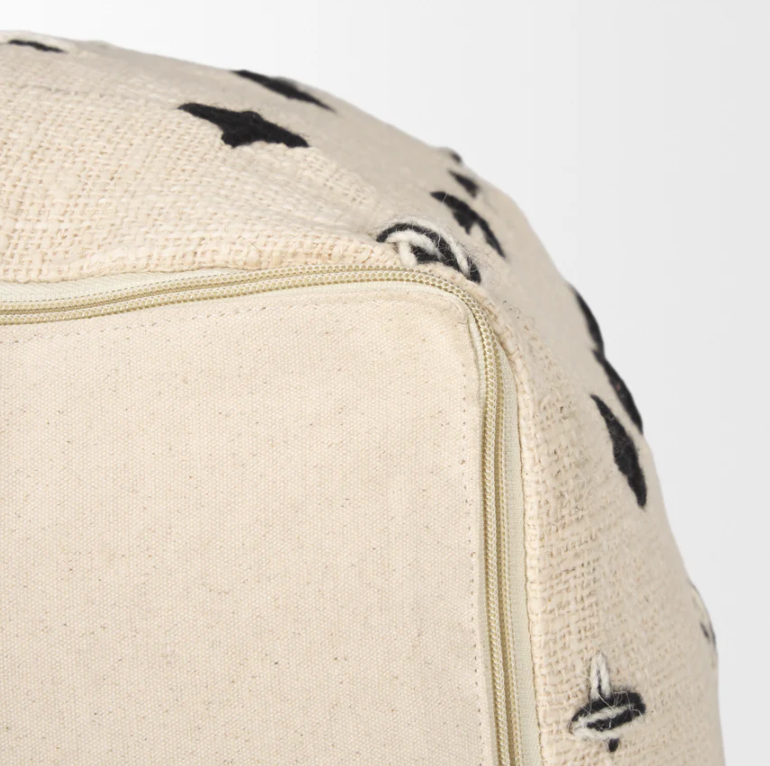Saanvi Wool Pouf - Image 7