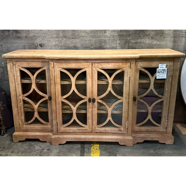 San Rafael 74" Glass Cabinet