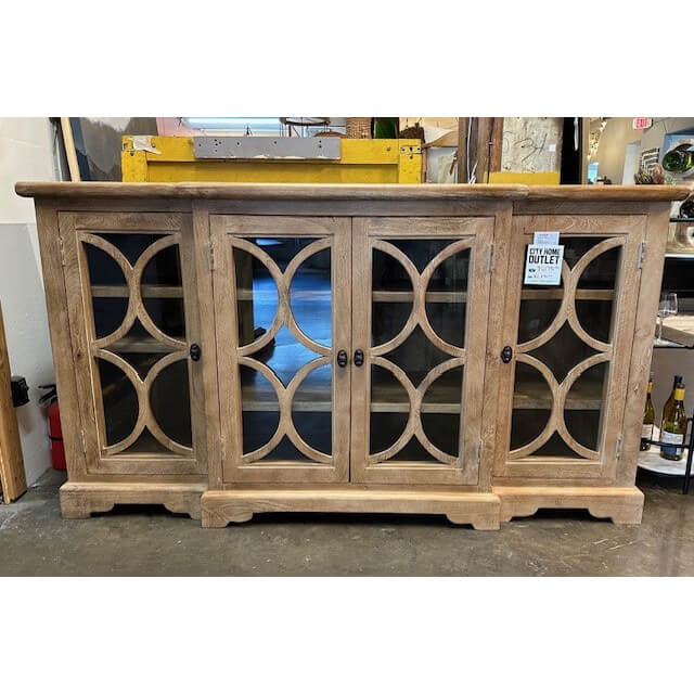 San Rafael 74" Glass Cabinet - Image 2