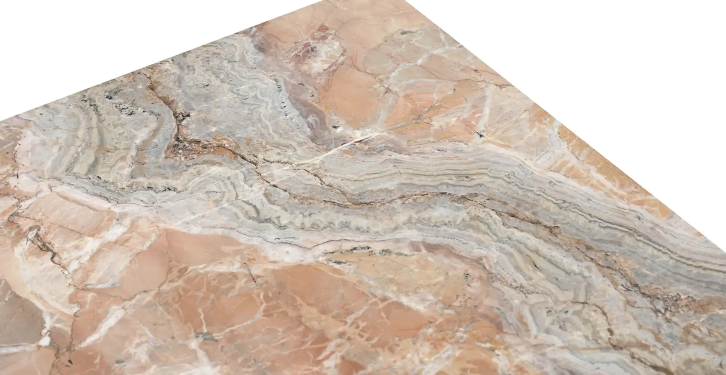 Segment Marble Coffee Table - Image 3