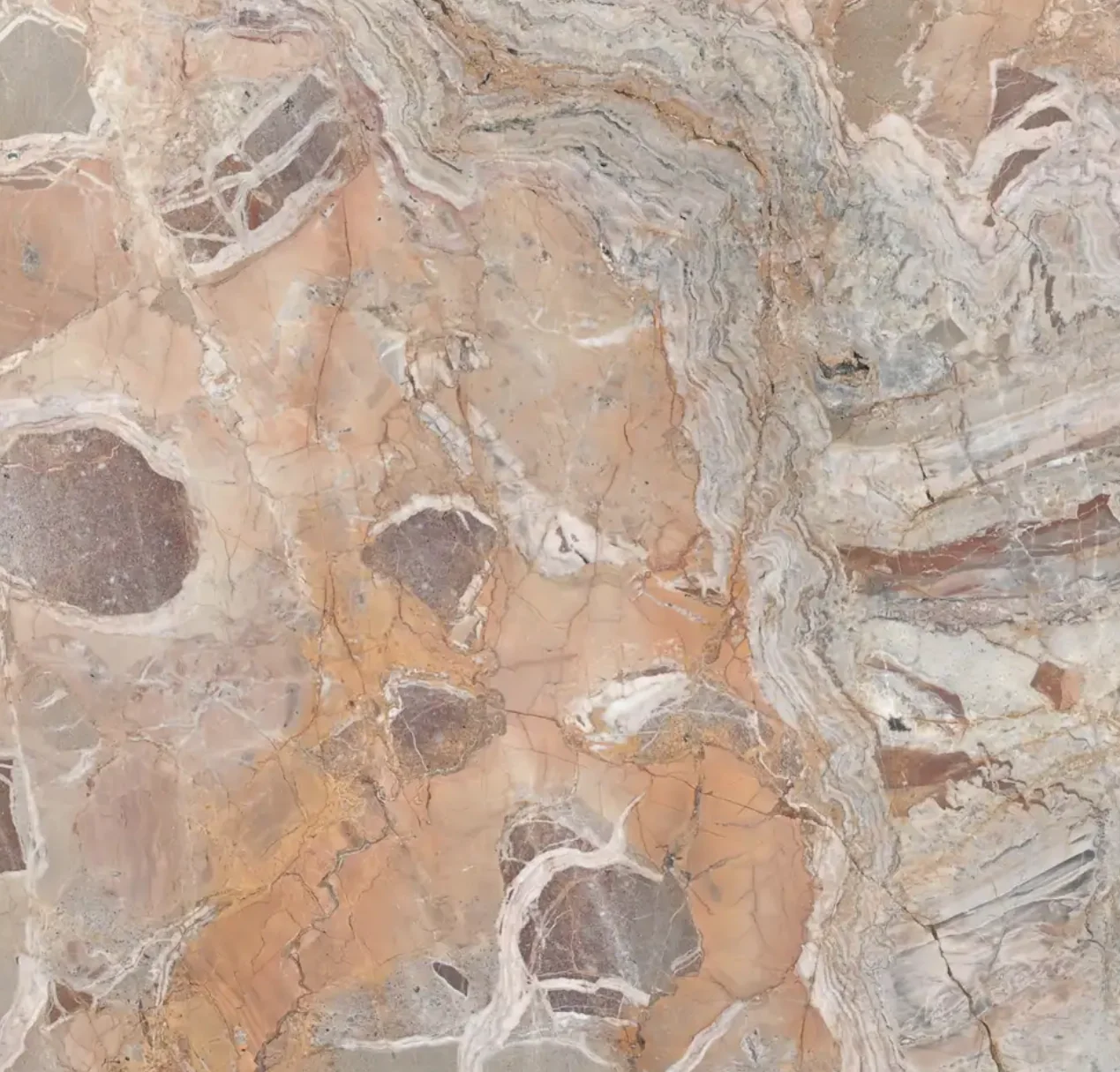 Segment Marble Coffee Table - Image 4