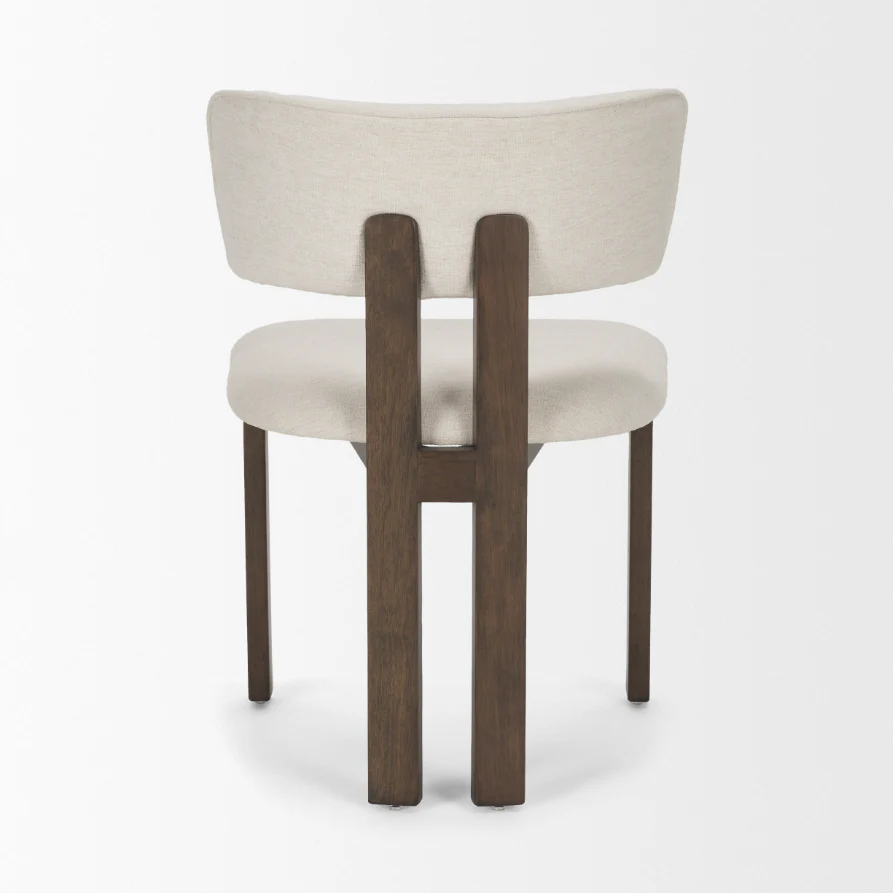 Soho Curve Open Back Dining Chair - Image 9