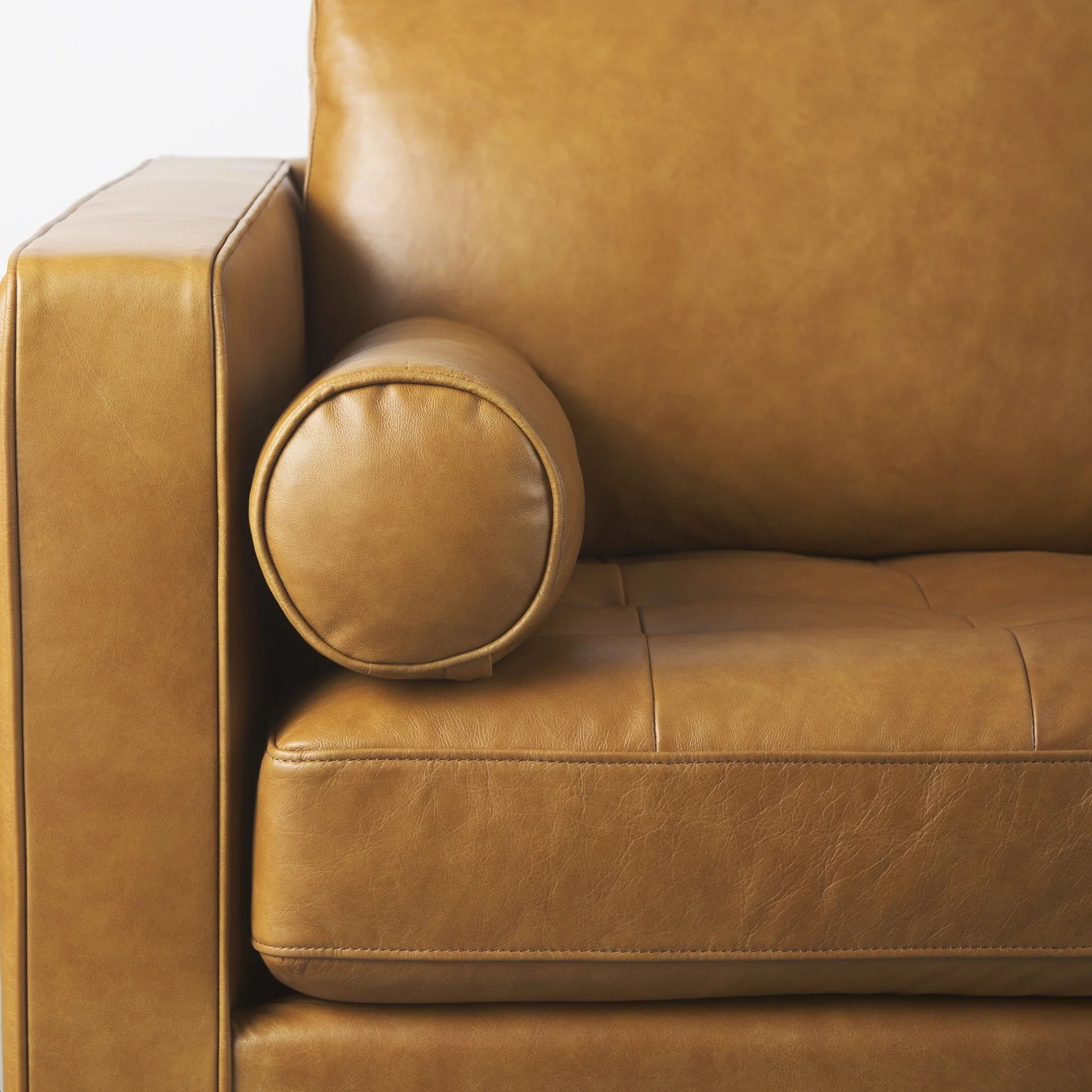 Svend Leather Sofa - Image 9