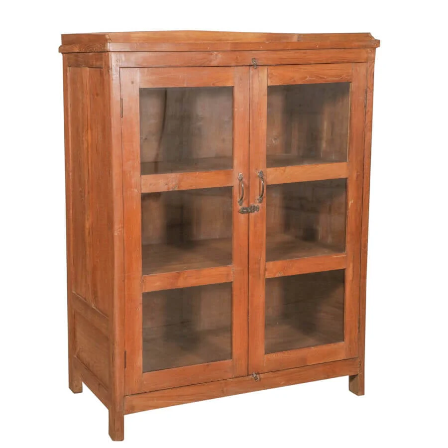 Teak Cabinet with Glass - Image 4
