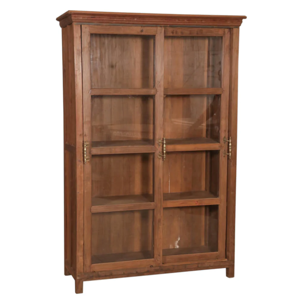 Teak Cabinet with Glass - Image 4