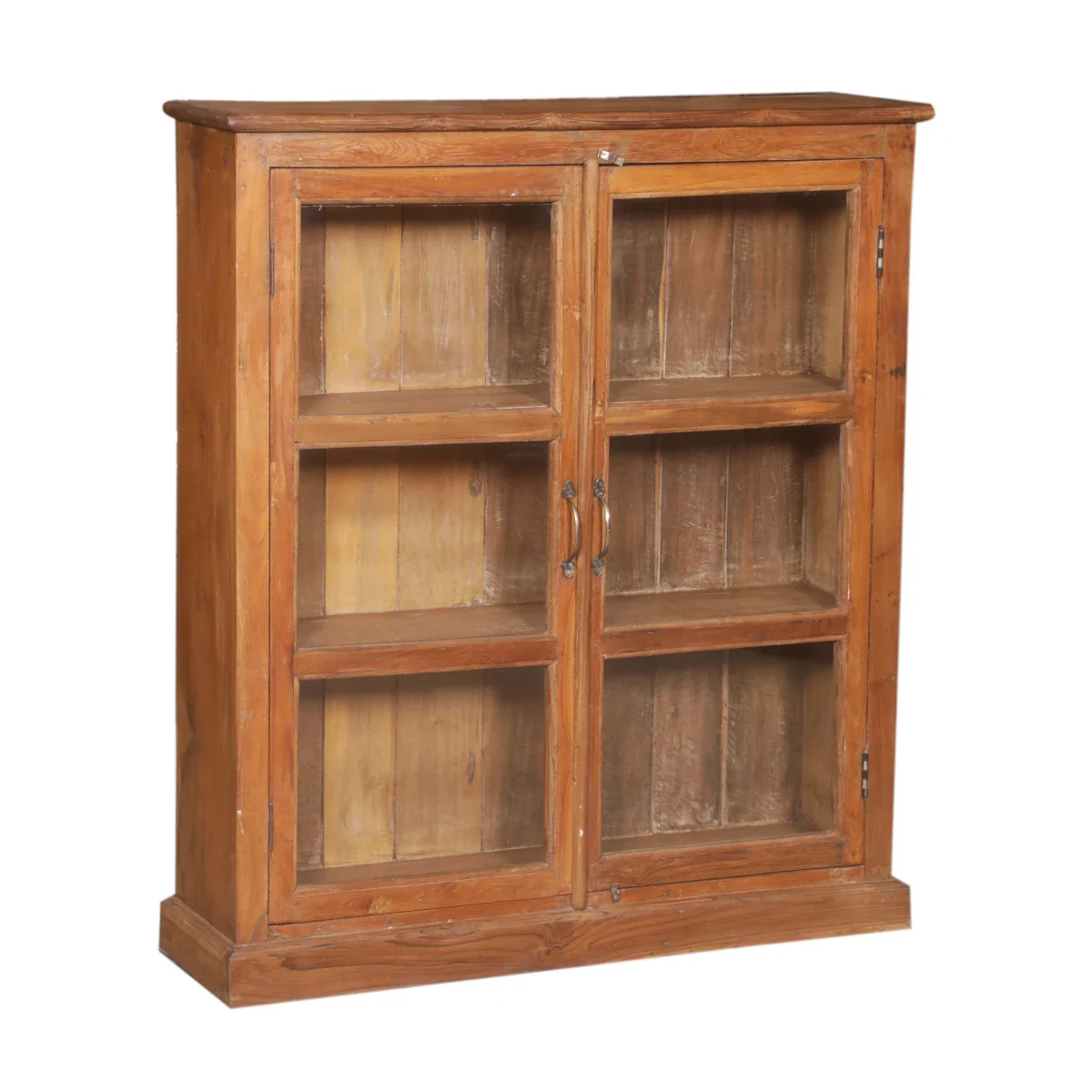 Teak Cabinet with Glass - Image 3
