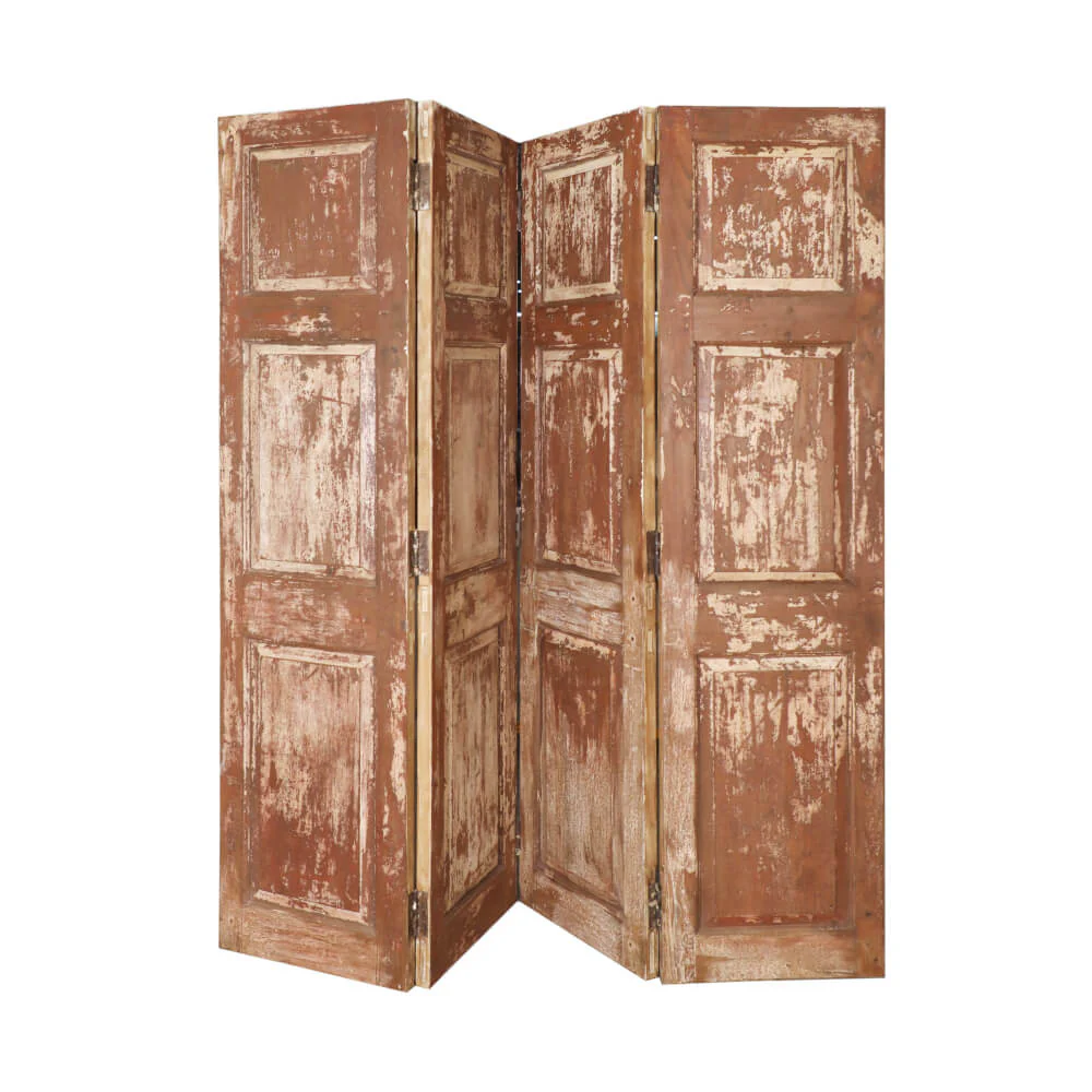 Teak Folding Screen - Image 2