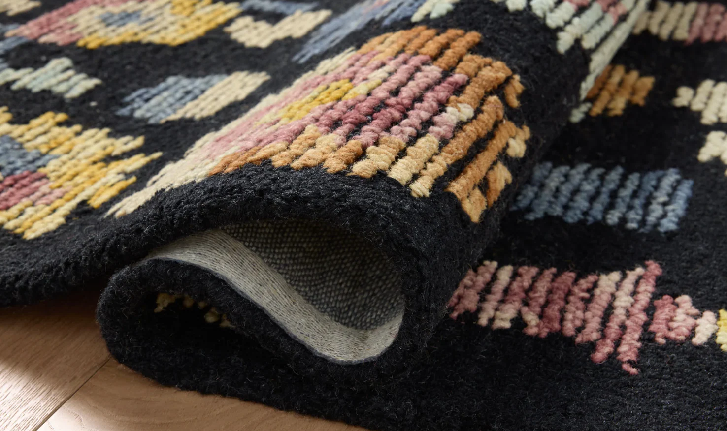 Tilly Rug in Midnight/Multi - Image 5