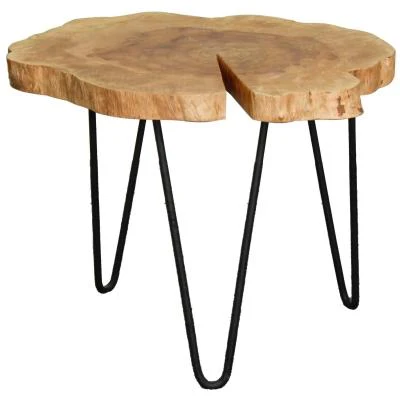Tress Wood Side Table