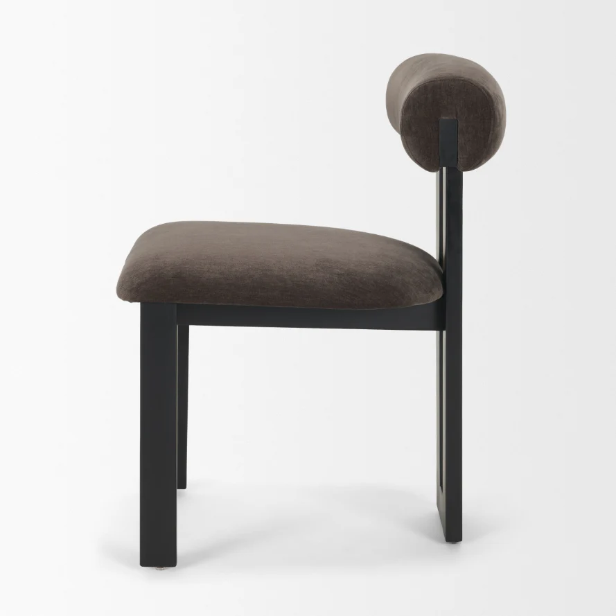 Tribeca Curve Open Back Dining Chair - Image 7