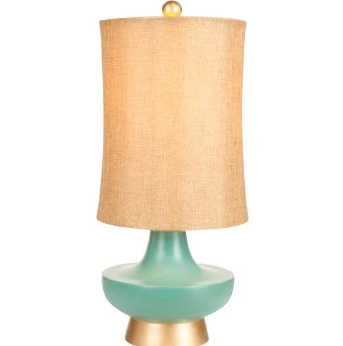 Turquoise Table Lamp - Image 2