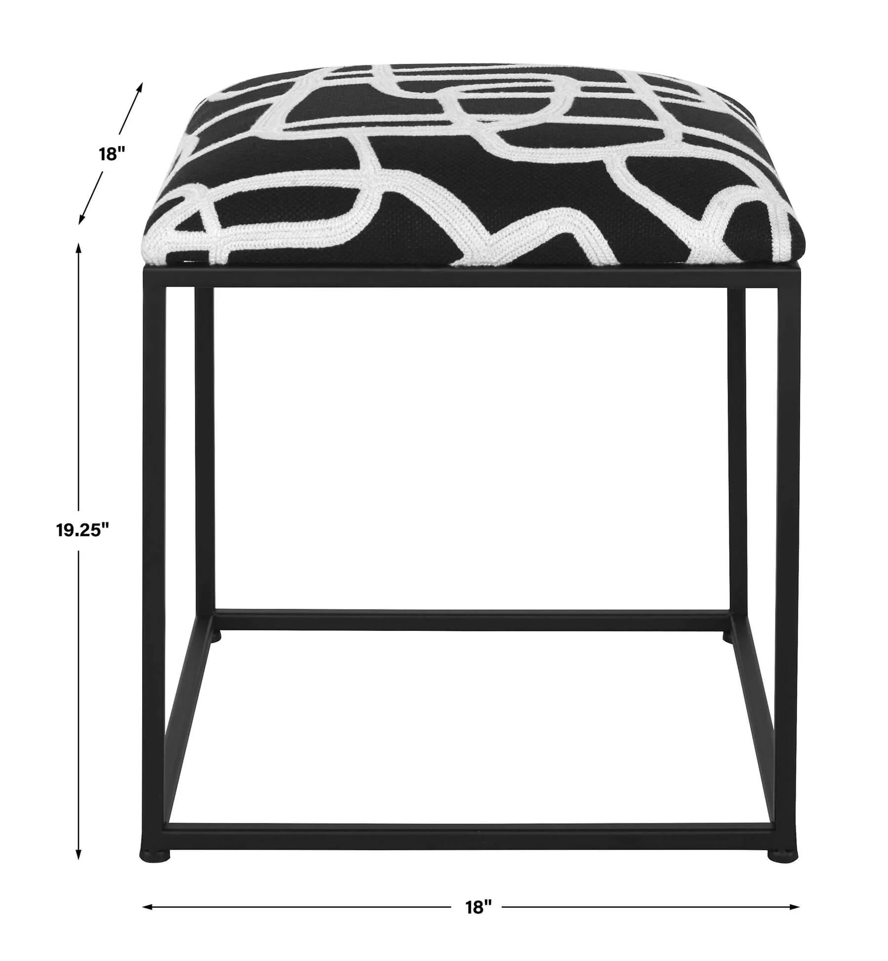 Twists and Turns Accent Stool - Image 5