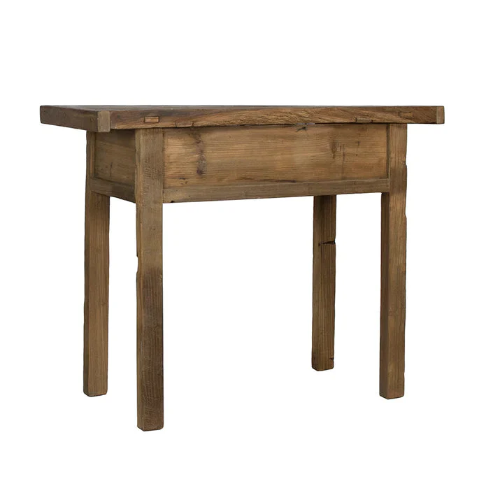 Village Console Table with Shelf - Image 5