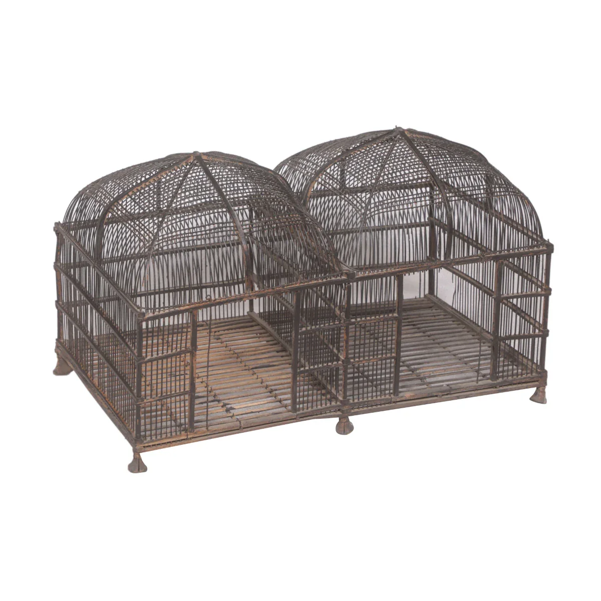 Vintage Iron Bird Cage - Image 2