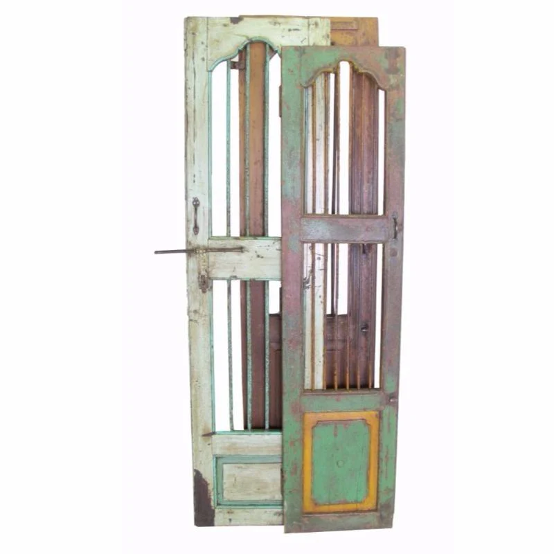Vintage Security Pair of Doors - Image 4
