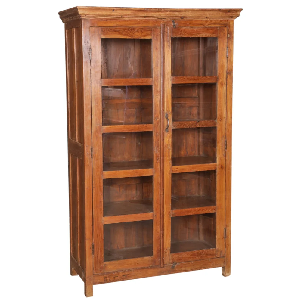 Vintage Teak Wood Cabinet - Image 5