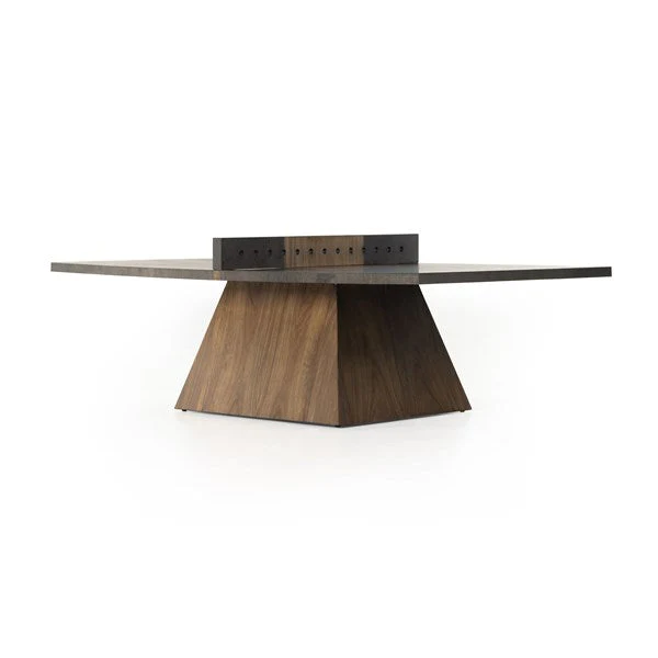 Wood and Metal Ping Pong Table