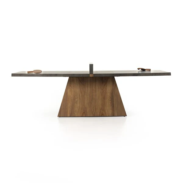 Wood and Metal Ping Pong Table - Image 12