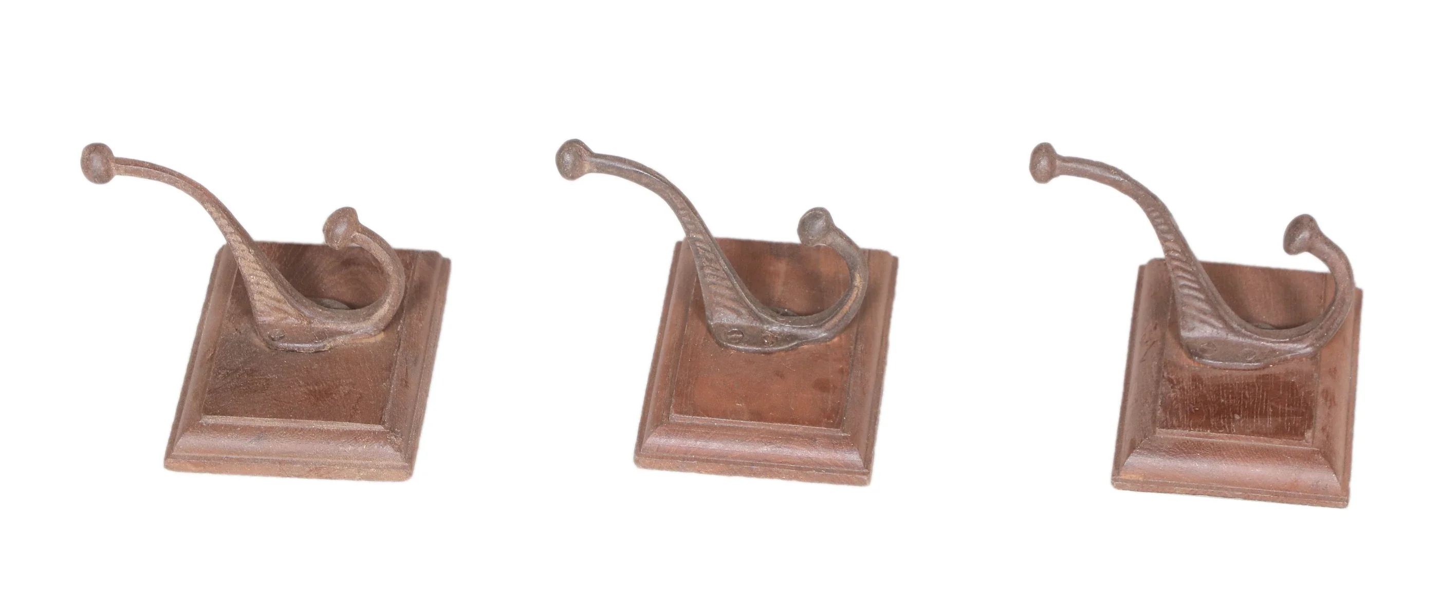 Wooden Wall Hanger with Hook - Image 2